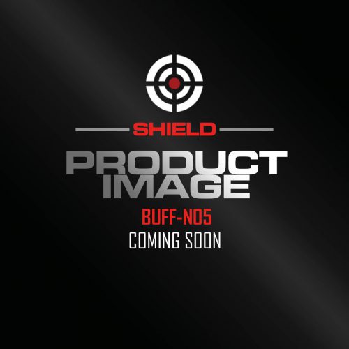 SHIELD BUFF -  No. 5 Black with large Half Logo